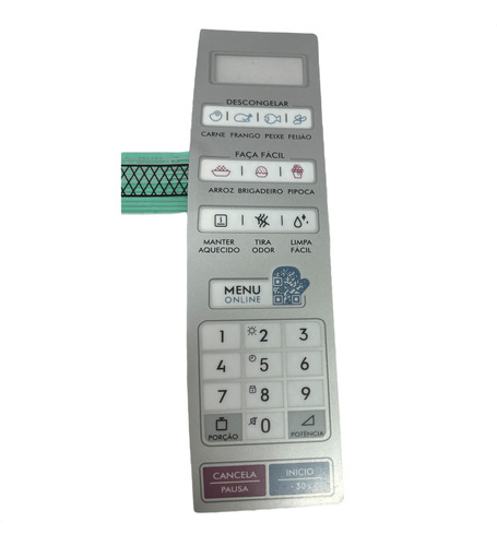 Membrana Adesivo Painel Para Microondas Electrolux Mb37r