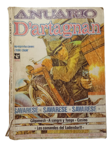 2 Revista D Artagnan. Anuario N° 12 Y N° 21. Ed. Columba (Usado)