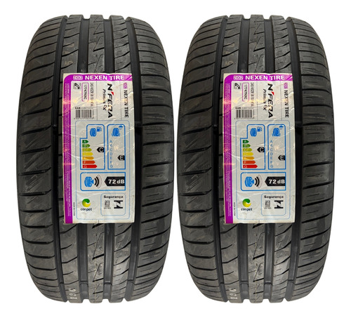 Kit 02 Pneus 245/45r18 Nexen Nfera Primus Qx Extra Load 100w