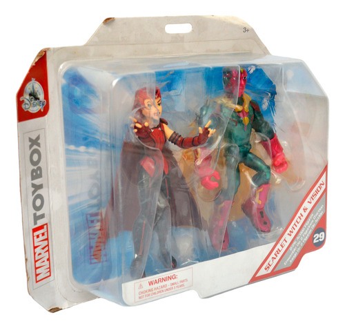Figuras Scarlet Witch And Vision Wandavision Marvel Toybox