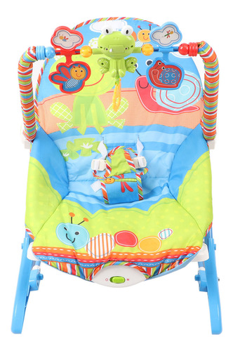 Mecedora Ajustable Con Música Para Bebés, Ergonómica, Bonita