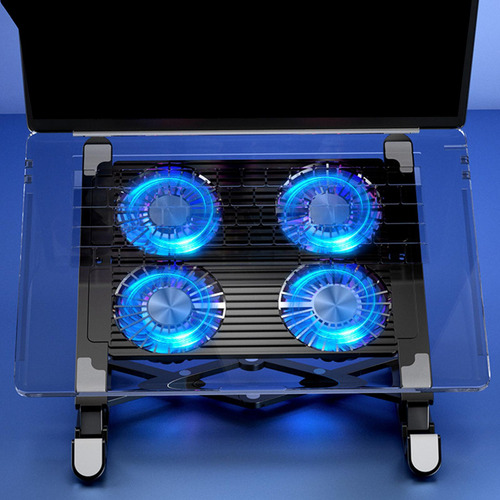 Soporte Para Computadora Portátil Con 4 Ventiladores De