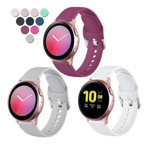 3 Mallas Small Para Samsung Galaxy Watch Active/active2