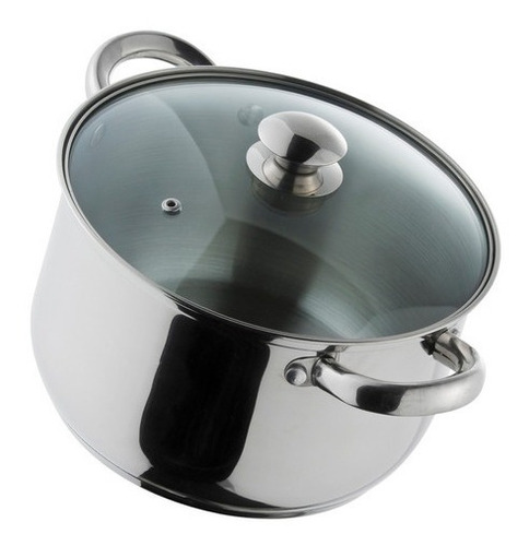 Imagen 3 de 6 de Olla 24 Cm Acero Inoxidable Prime Ilko