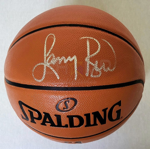 Balon Autografiado Larry Bird Boston Celtics Spalding Nba