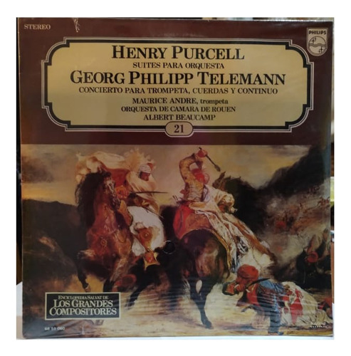 Lp Nuevo Sellado 1985 Purcell Telemann Diocleciano