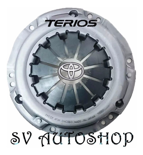 Kit Clutch Croche Terios 2002 2003 2004 2005 2006 2007 Aisin