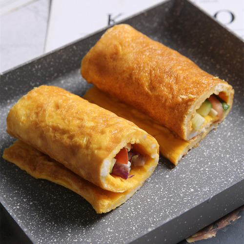 Panela Antiaderente De Omelete Tamagoyaki De Estilo Japonês