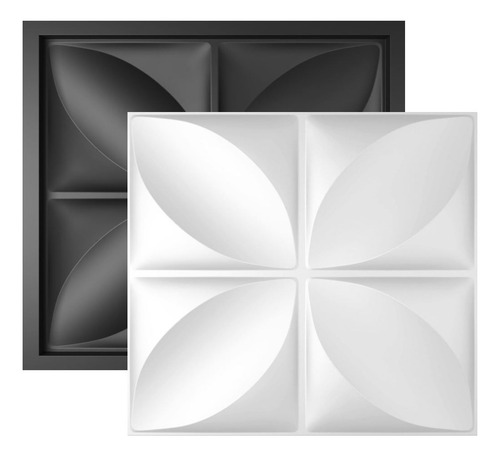 Formas Para Gesso - Kit Com 3 Formas Modelo Roma - 50x50cm