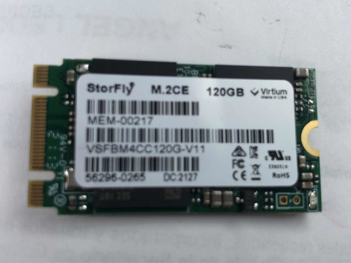 Ssd 120gb (2242) Disco De Estado Sólido (Reacondicionado)