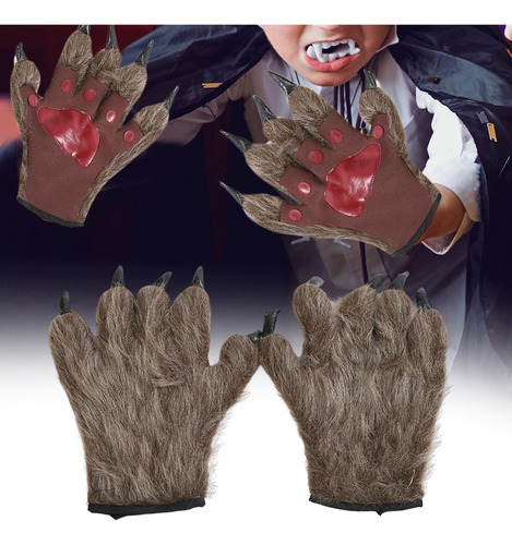 Guantes De Hombre For Halloween, Mitones, Accesorio Para