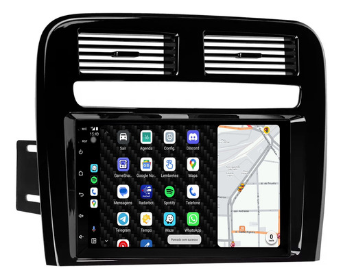 Central Multimidia Punto 08/12 7p Android Carplay 2gb 32gb