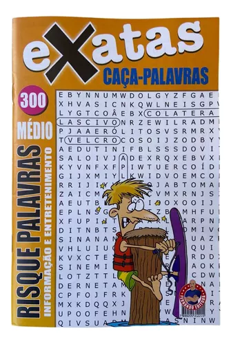 Kit 300 Revistas Caça Palavras Passatempos Atacado