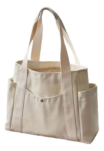 Bolso De Mano De Lona Para Mujer Bolso De Hombro Regalos