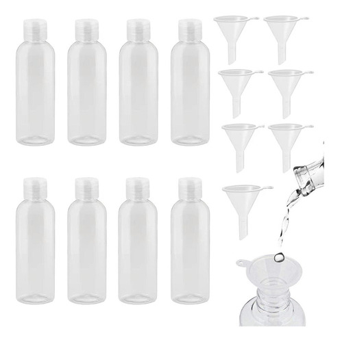 Vacías Para Apretar De 3,4 Oz/100ml, Champú, Loción,