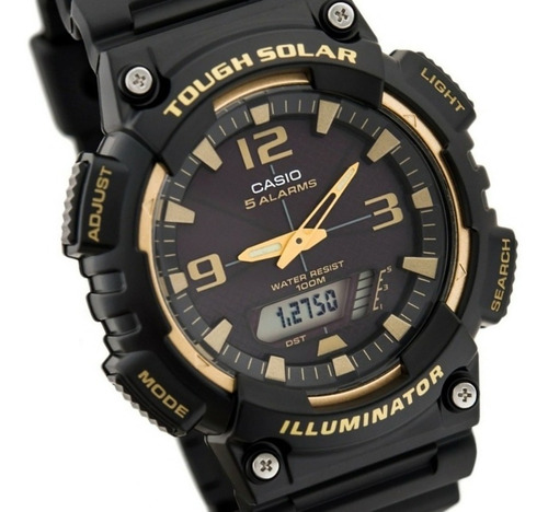 Reloj Hombre Casio Solar Aq-s810w-1a3 Joyeria Esponda