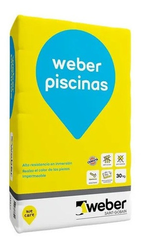 Pegamento Weber Piscina 30 K Totos Ceramicos Quilmes