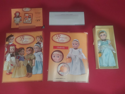 Boneca De Conto De Porcelana No1 - Cinderela *raro (Usado)