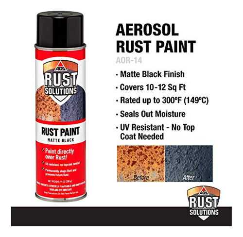 Ags Rust Solutions Aplique Pintura Sobre Óxido Para Detener