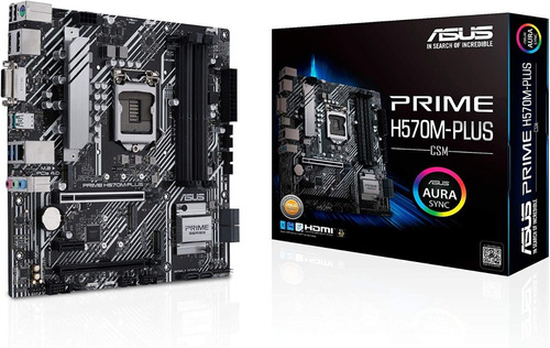 Motherboard Asus Prime H570m-plus/csm/lga 1200/intel 11/ddr4