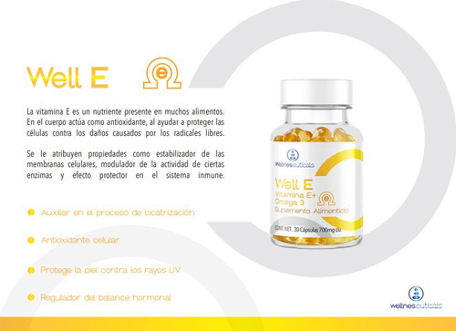 Pacote Well E com 3 sabores insípidos