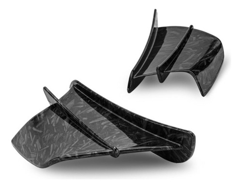 Ts 2x De Ala Aerodinámica Pegada Para Motocicleta, Alerón,