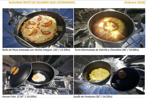 Cocina Solar Parabólica Portátil Horno Camping 15%off Stock2