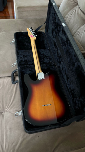 Fender Player Telcaster Case. 6,4kpix Gibson Ibanez Epiphone Destro Marrom Wood (Usado)