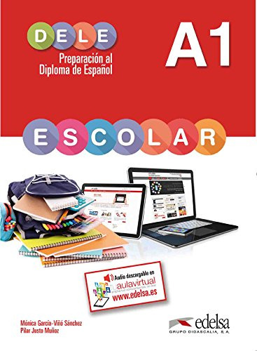 Libro Preparacion Al Diploma - Dele Escolar A1 - Libro + Aud