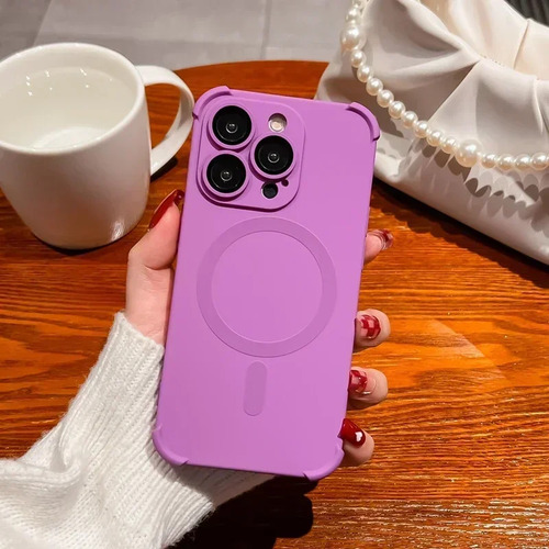 Funda Suave De Silicona A Prueba De Golpes De 4 Esquinas Par