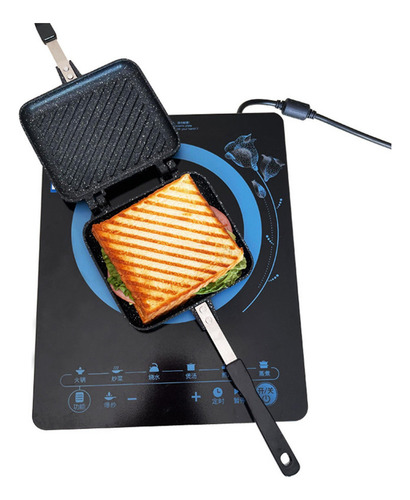 Máquina For Hacer Sándwiches Antiadherente De Doble Cara