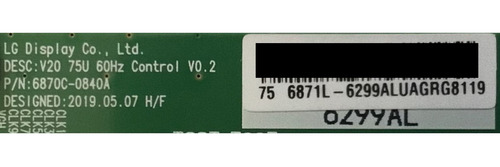 Kit Sony A5027308a 434 100980221 6871l-6299a Kd-75x80j (Usado)