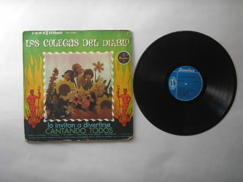 Lp Vinilo Los Colegas Del Diablo Cantando Todos Col 1970