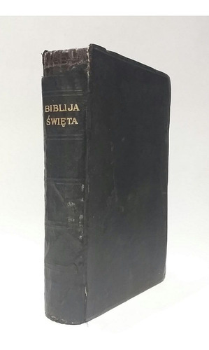 Santa Biblia En Idioma Polaco, Año 1949, Excelente!