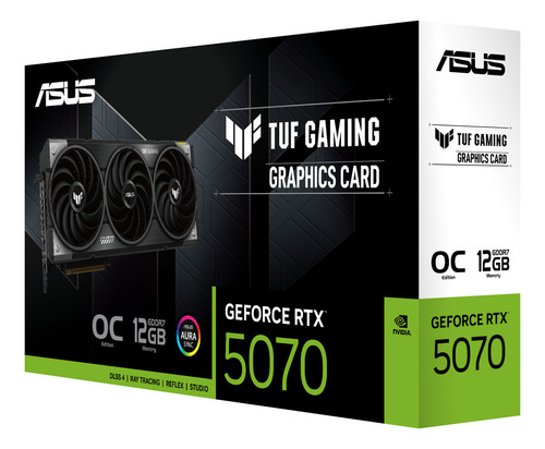 Vga Asus Tuf Gaming Geforce Rtx 5070 12gb Gddr7 Oc Edition