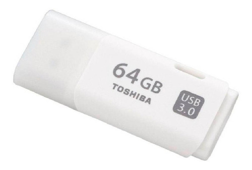 Unidad flash USB Hayabusa 3.0 Pen Drive de 64 GB Toshiba Branco