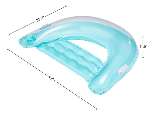 Sillón Inflable Comfort Lounge Para Alberca Bluescape Agua