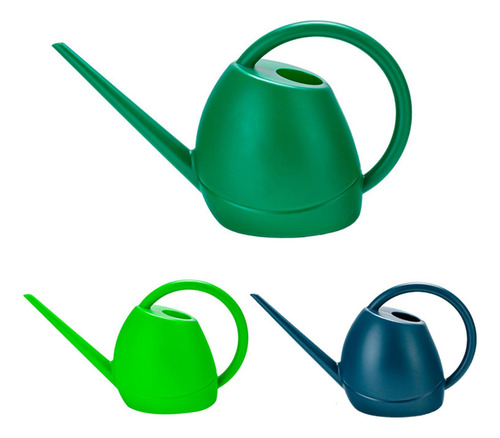 Regadera De Jardín Para Plantas De 13x17cm Azul 1.5l