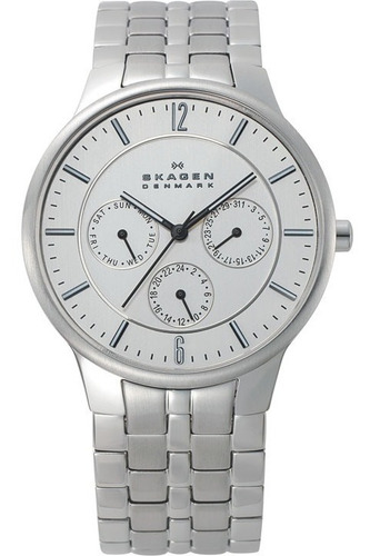 Skagen Denmark Reloj Cronógrafo Caballero Acero Inoxidable