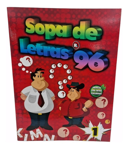 Imagen 1 de 4 de Sopa De Letras 96pag 4 × 9.900
