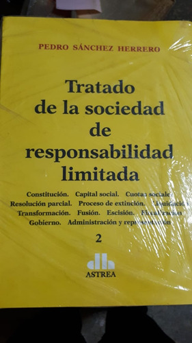 Sanchez Tratado De Srl(sociedad De Responsabilidad Limitada)