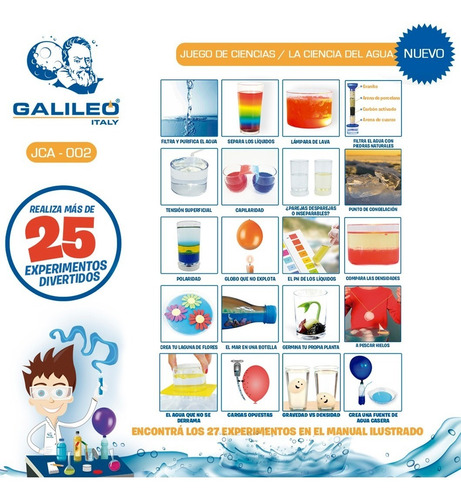 Juego De Ciencias La Ciencia Del Agua Galileo Italy