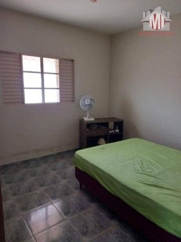 Imagem 27 de 30 de Linda Chácara Com 02 Casas, 4 Dormitórios, Piscina, Pomar, Internet, Aceso Asfaltado, Perto Da Cidade, À Venda, 1000 M² Por R$ 1.000.000 - Socorro/sp - Ch1123