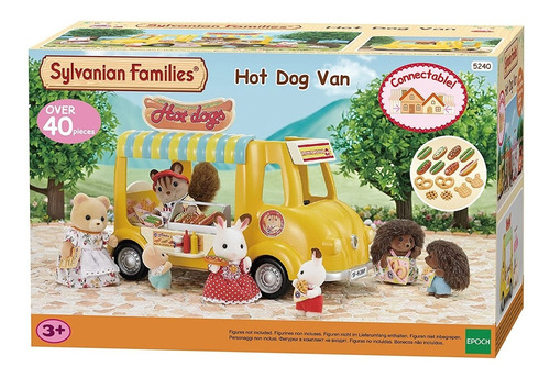 Juguete Sylvanian Families Carrito De Panchos + Accesorios