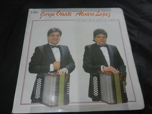 Vallenato Colombia Lp Jorge Oñate Alvaro Lopez El Folclor Se