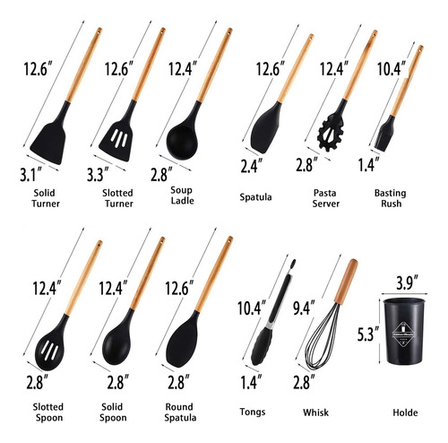 Juego De Utensilios De Cocina, Juego De Utensilios De Cocina