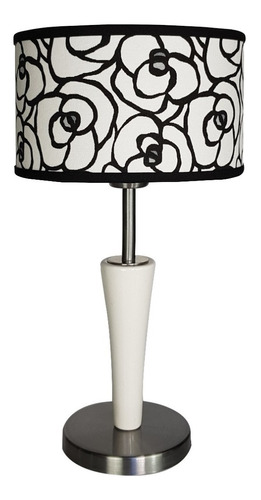 Velador Con Pantalla Paris  Diseño Moderno Lampdesign