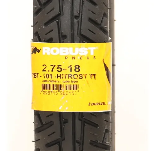 Pneu Moto 2.75-18 Robust Hitrost Rbt 101 Tt 48p | Parcelamento sem
