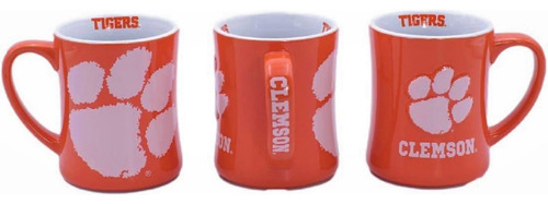 Taza De Alivio De Cerámica De 16 Oz De Clemson Tigers,...