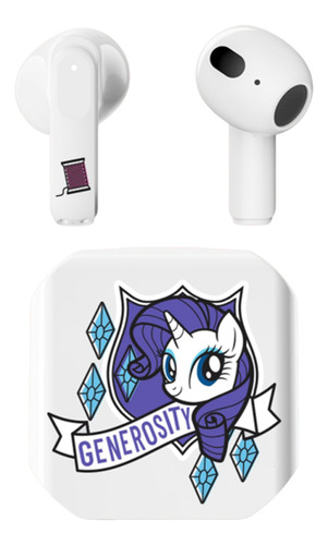 Mlp-e07 Rarity Blanco Tws Auriculares Bluetooth Micrófono